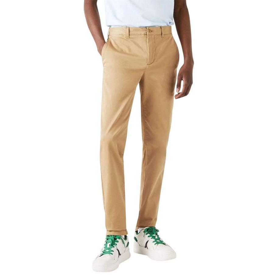 LACOSTE Chino Cotone Organico Aderente  