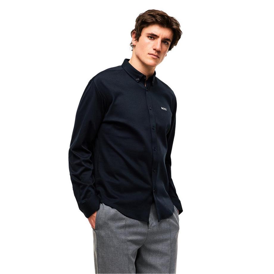 BOSS  Motion Camicia Logo Cotone 