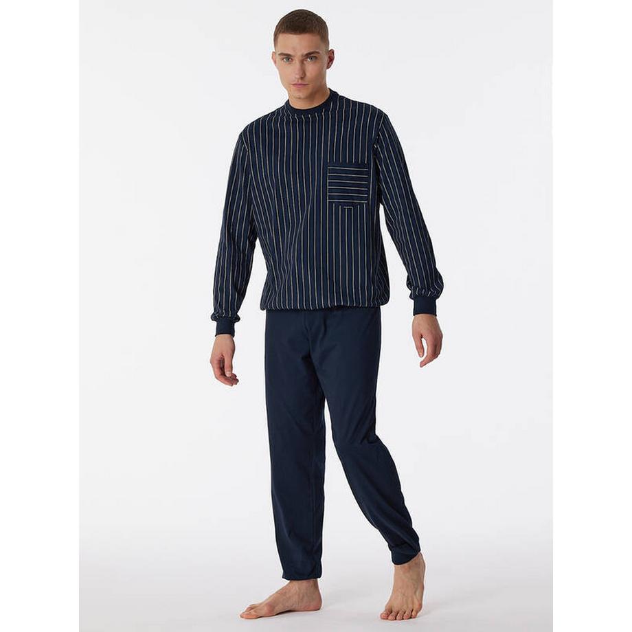 Schiesser Bündchen Pyjama  