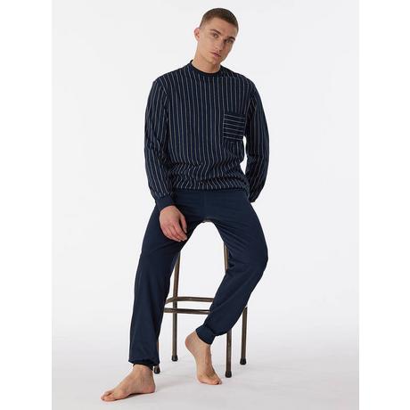 Schiesser Bündchen Pyjama  