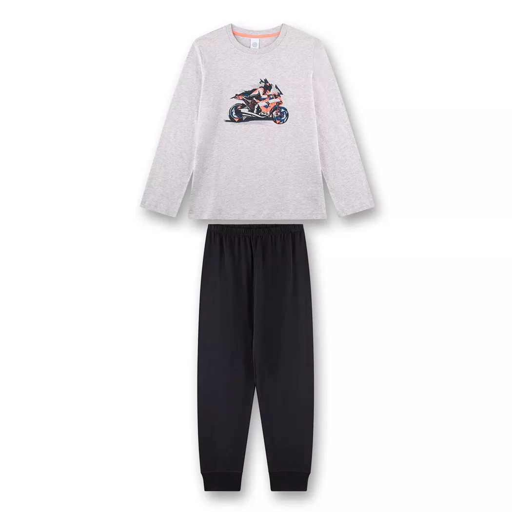 SANETTA Pyjama garçon gris clair | 152