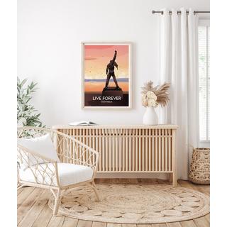 La-Jonx Montreux - Live forever - Poster  