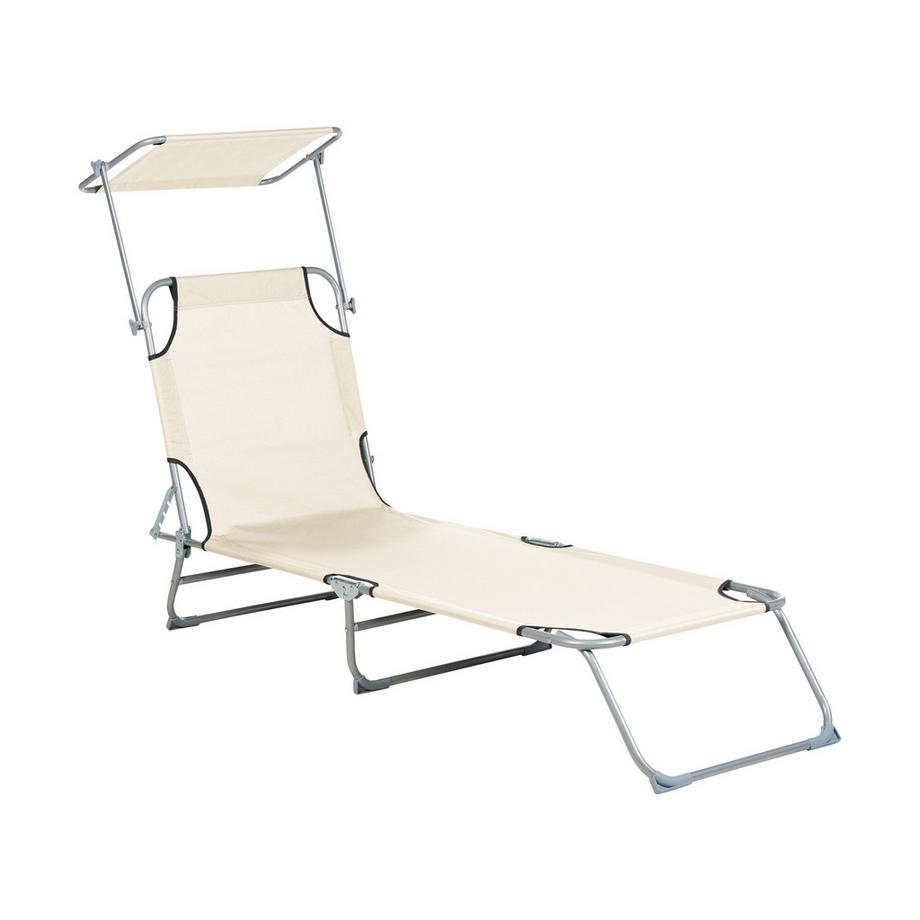 Beliani Transat en Acier Moderne FOLIGNO II  