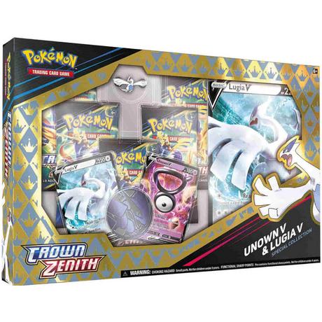 Pokémon  Zenit der Könige Special Pin Kollektion Icognito-V & Lugia-V (DE) 