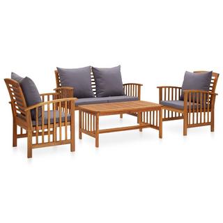 VidaXL Garten-lounge-set holz  