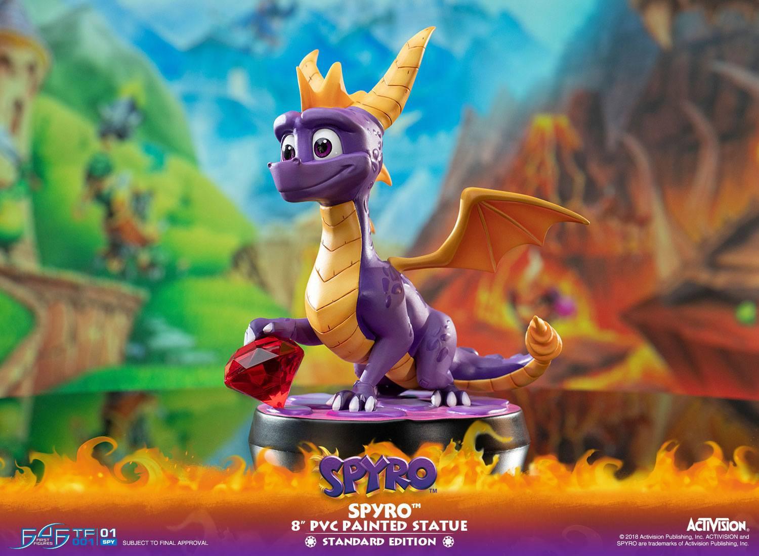 F4F  Statue de collection - Spyro - Spyro the Dragon 