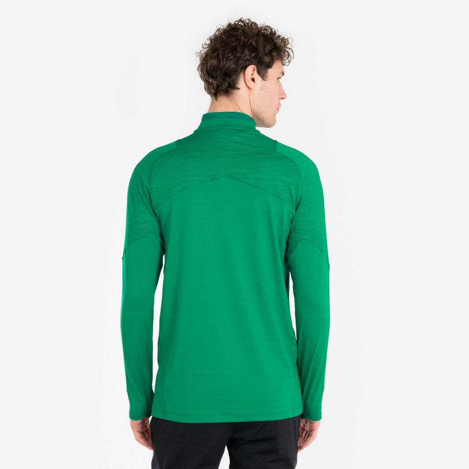 KIPSTA  Felpa calcio 1/2 zip poliestere 