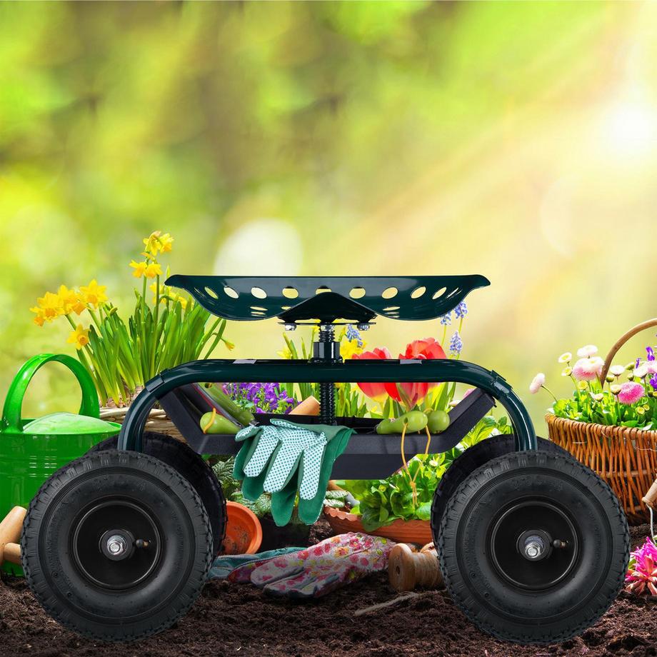 Northix  Roues pour chariot manuel, 2 pièces 3.00-4 