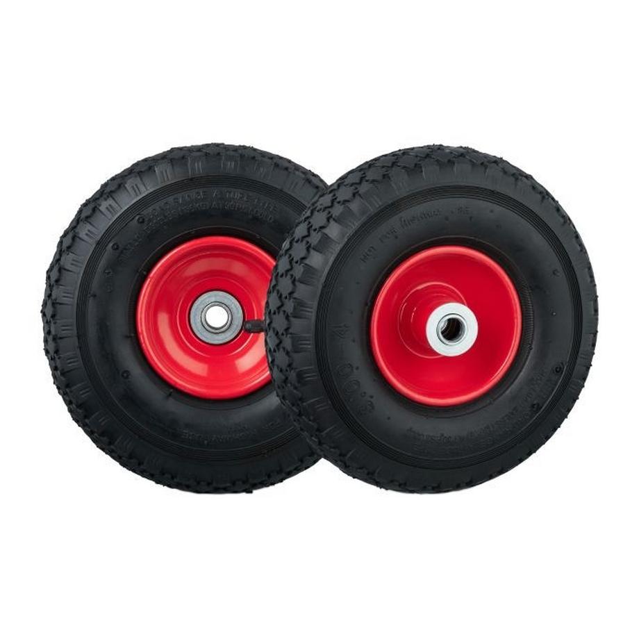 Northix  Roues pour chariot manuel, 2 pièces 3.00-4 