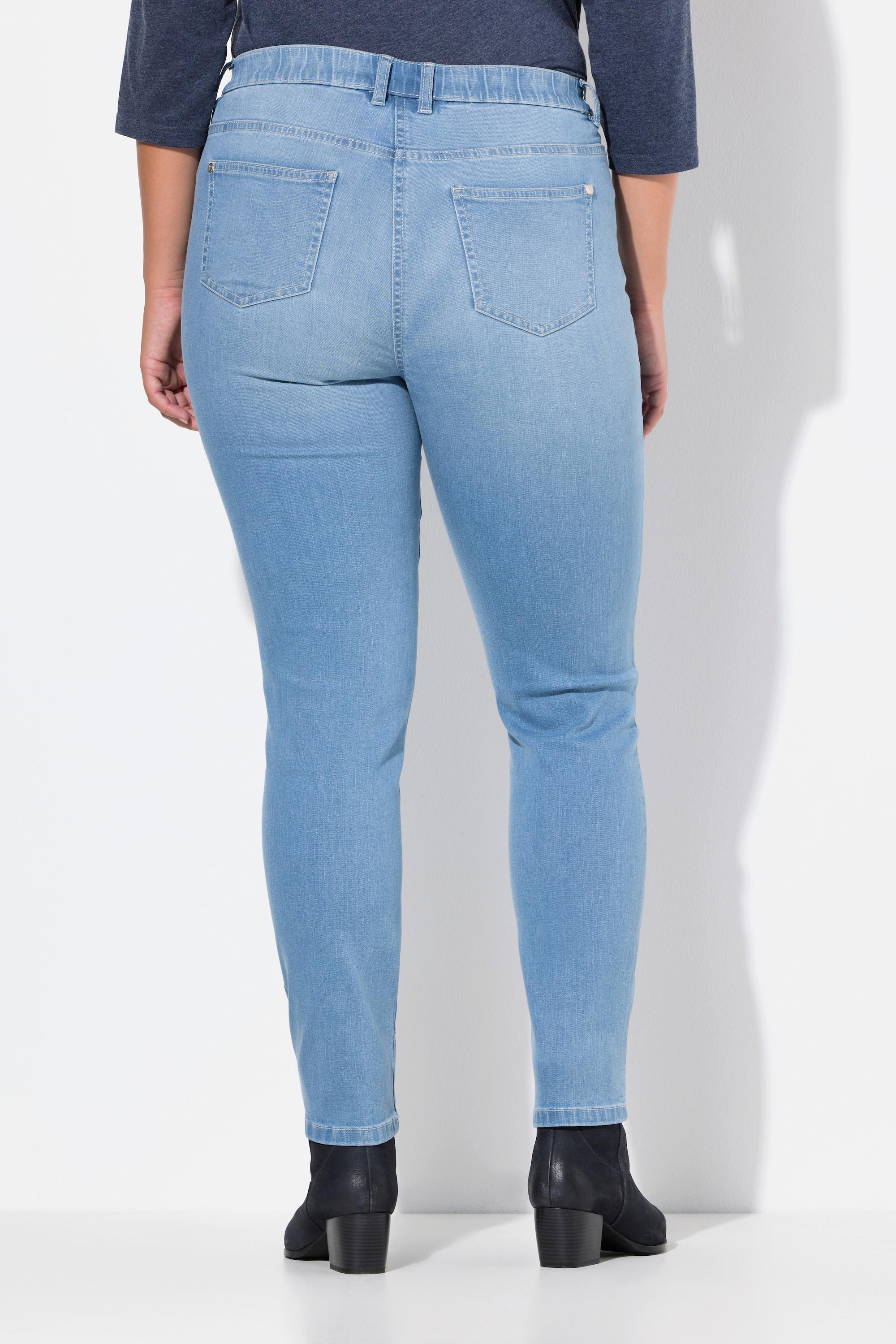 Ulla Popken  Jeans Sarah, Ziersteine, schmales Bein 