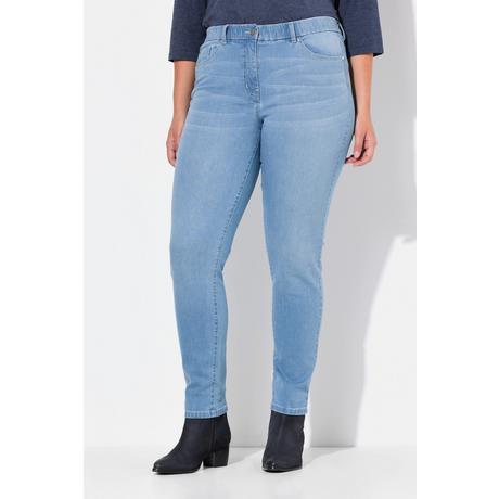 Ulla Popken  Jeans Sarah, Ziersteine, schmales Bein 