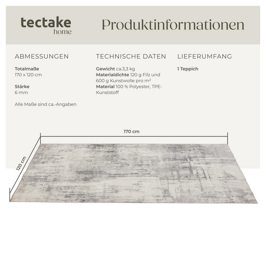 Tectake Tappeto vintage designer  Nadira diverse dimensioni  