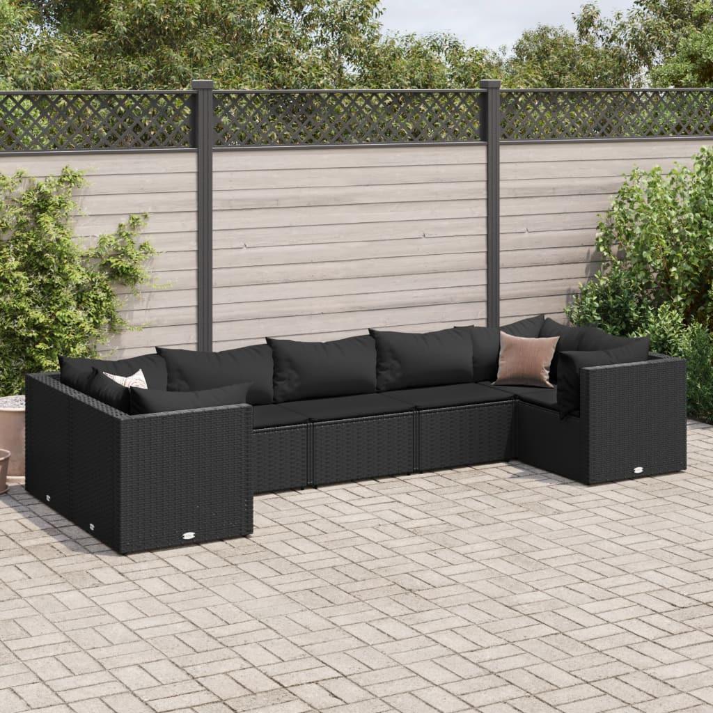 VidaXL Garten lounge set poly-rattan  