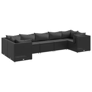 VidaXL Garten lounge set poly-rattan  