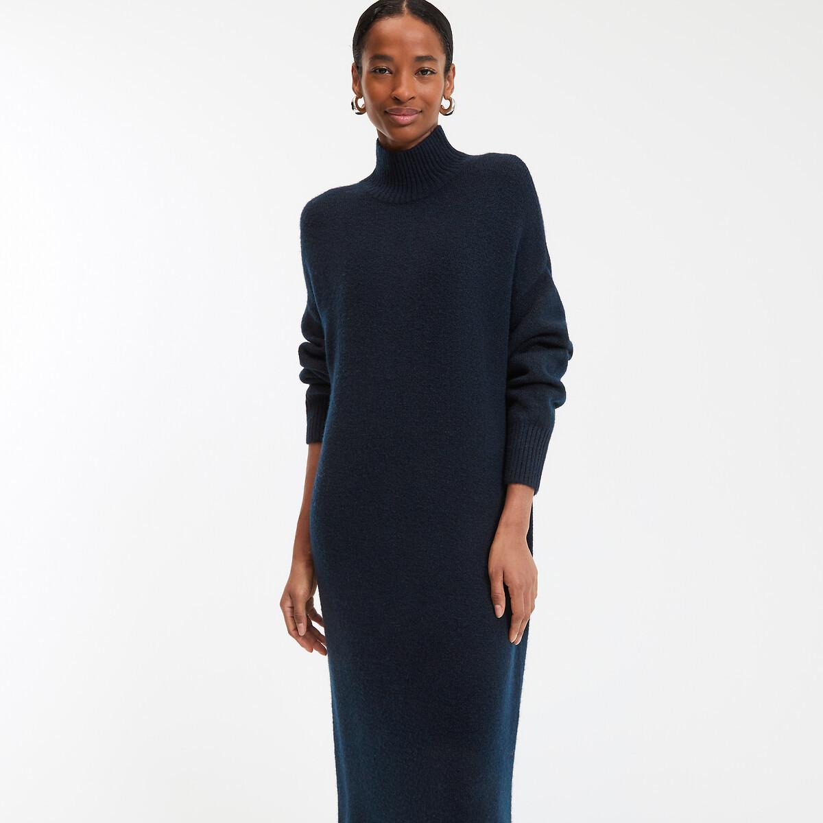 La Redoute Collections Langärmeliges Strickkleid  