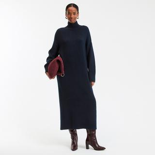 La Redoute Collections Langärmeliges Strickkleid  