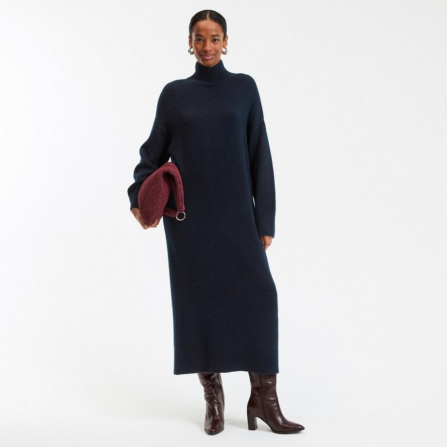 Langärmeliges Strickkleid