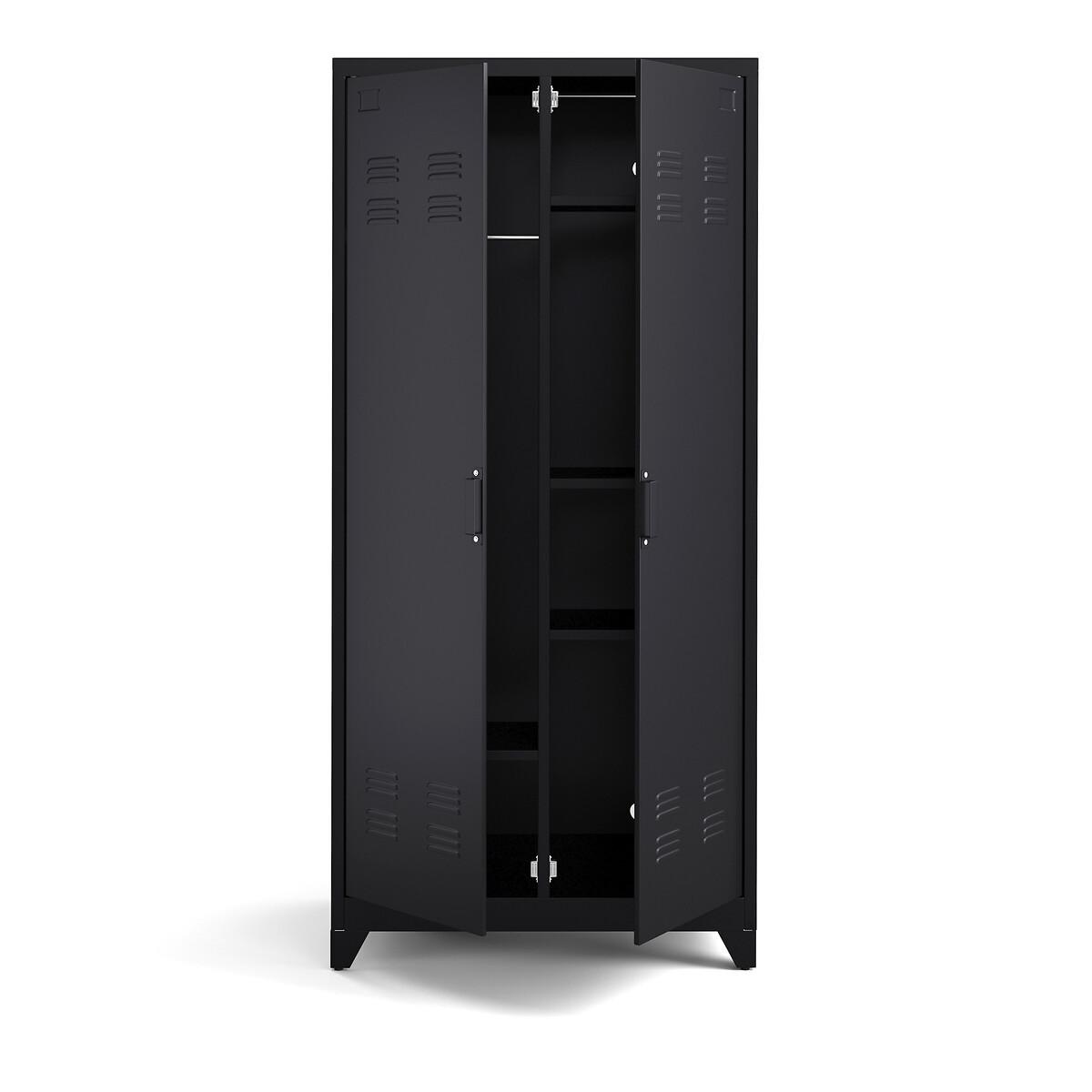 La Redoute Intérieurs Armoire 2 portes en métal acier  