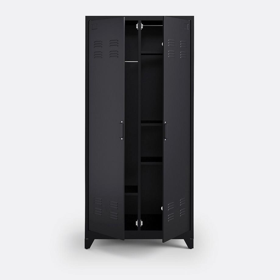 La Redoute Intérieurs Kleiderschrank Hiba mit 2 Türen  