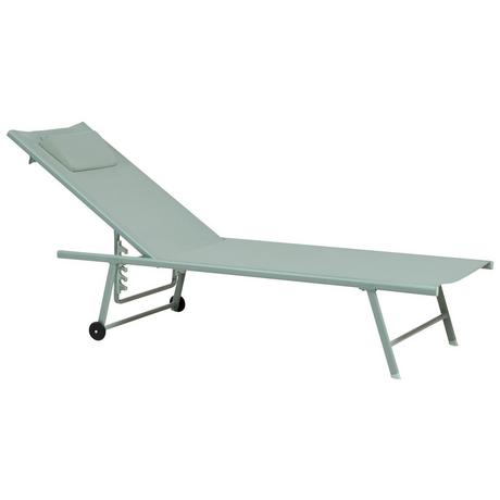 Beliani Gartenliege 2er Set aus Stahl Modern SORONI  