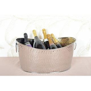 Aulica SCHAUMWEIN-EIMER SILBER GESCHLAGEN 49X35X23,5CM  