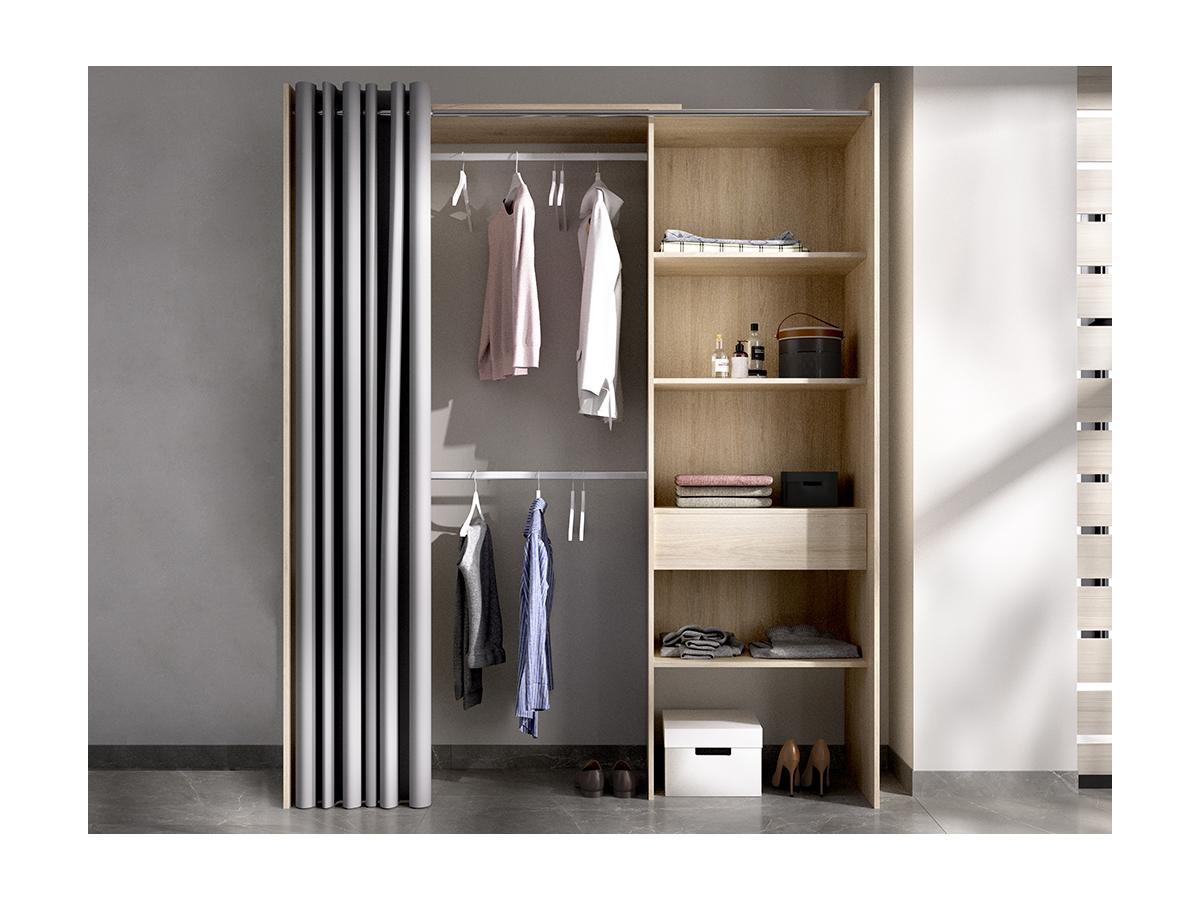 Vente-unique Dressing extensible LAURENT  Chêne  