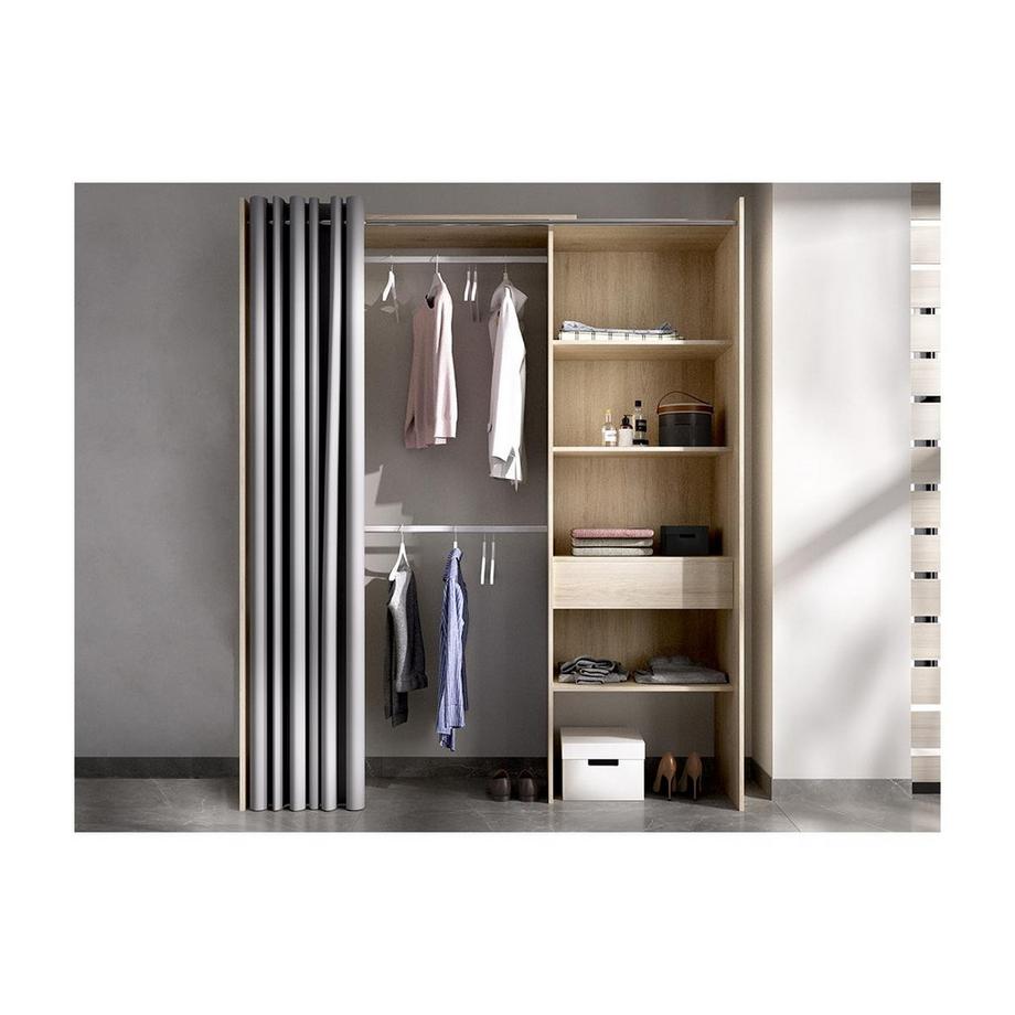 Vente-unique Dressing extensible LAURENT  Chêne  