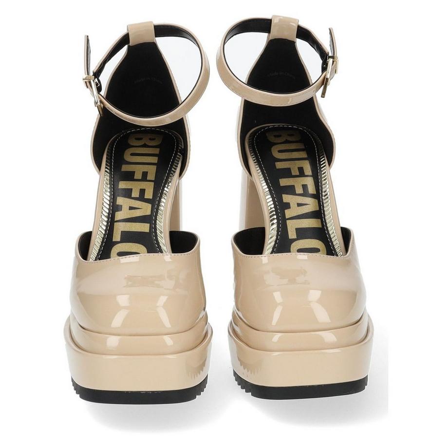 Buffalo May W Dorsay Escarpins Vegan Patent  