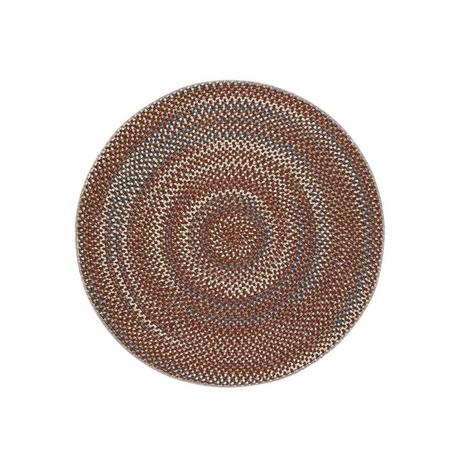 Benuta Tapis d'extérieur & intérieur rond Kenya Multicouleur  