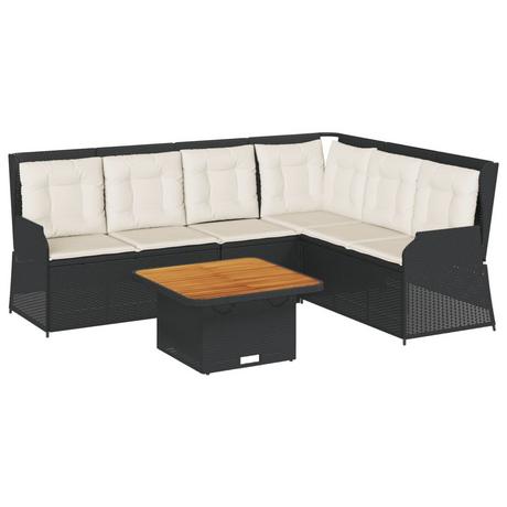 VidaXL Garten-lounge-set poly-rattan  