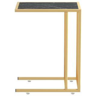 VidaXL Table d'appoint pour ordinateur verre  