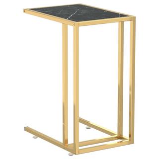 VidaXL Table d'appoint pour ordinateur verre  