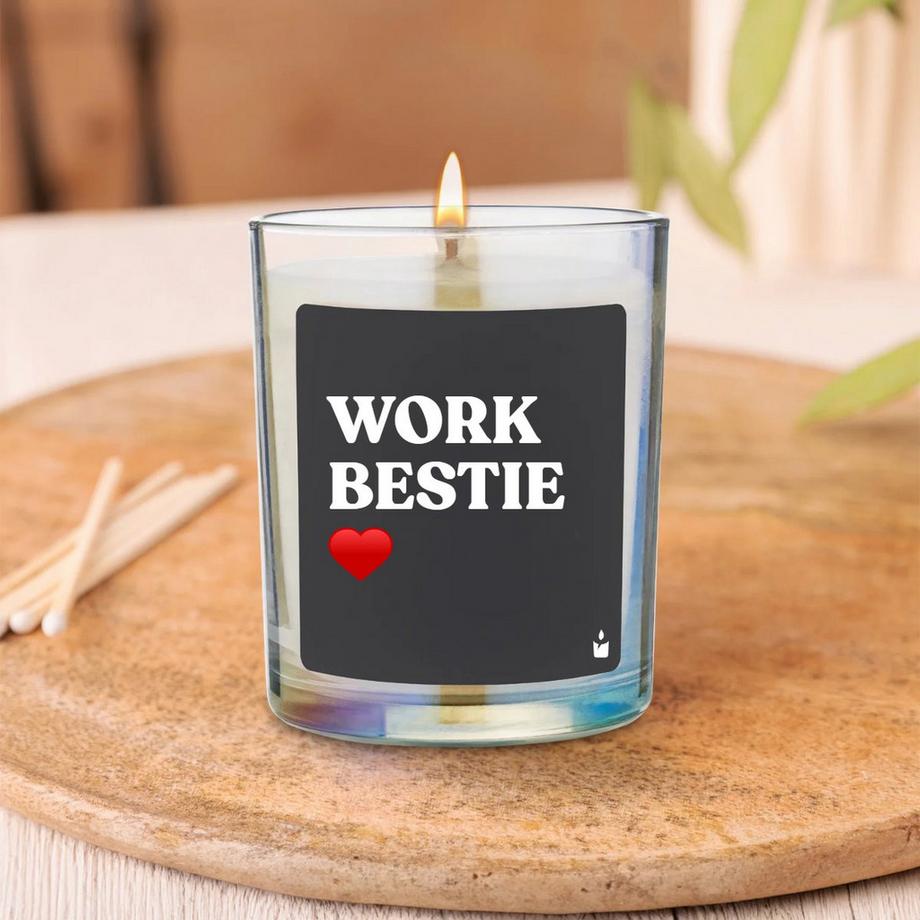 CandleHand Bougie Parfumée Flowery Work Bestie  