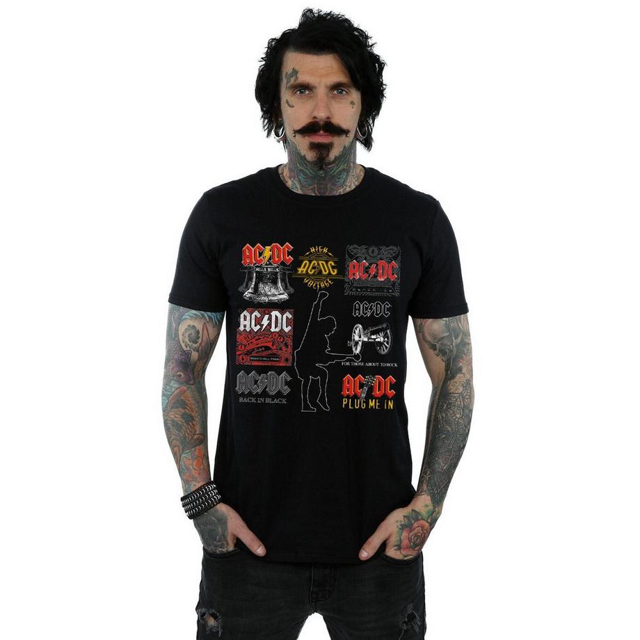 AC/DC ACDC Album Covers T-Shirt  