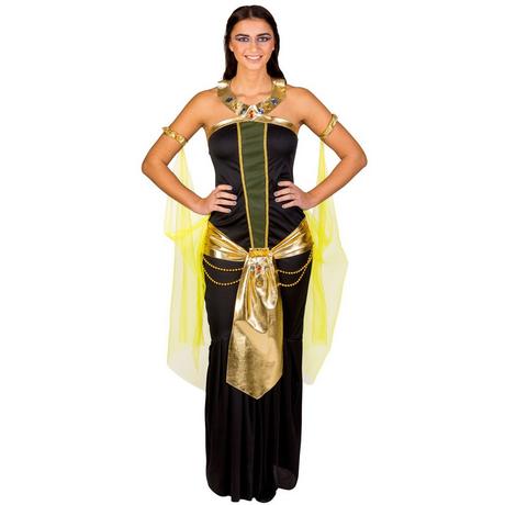 Tectake  Costume da donna - Potente regina egizia Nefertiti 