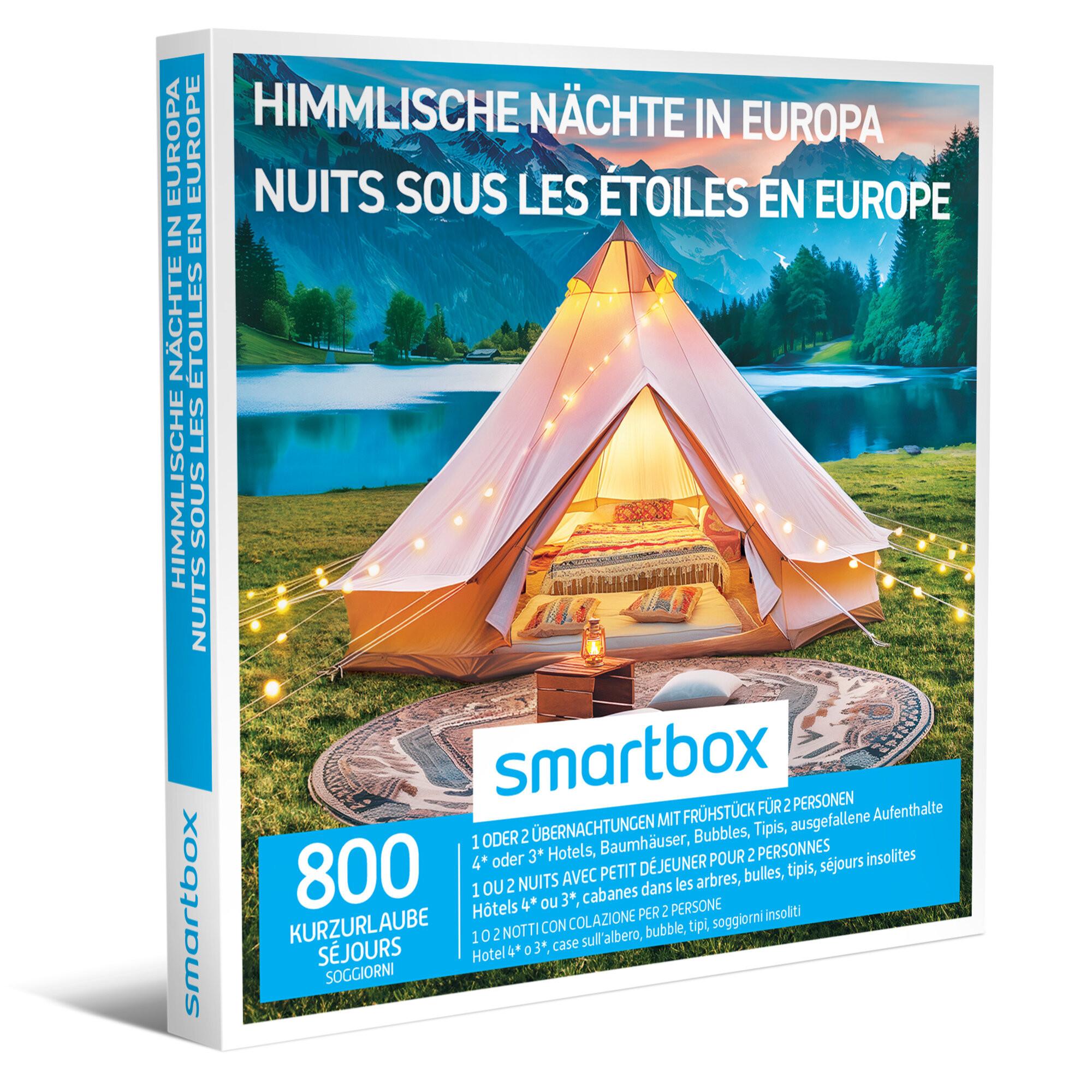 Smartbox  Himmlische Nächte in Europa - Geschenkbox 