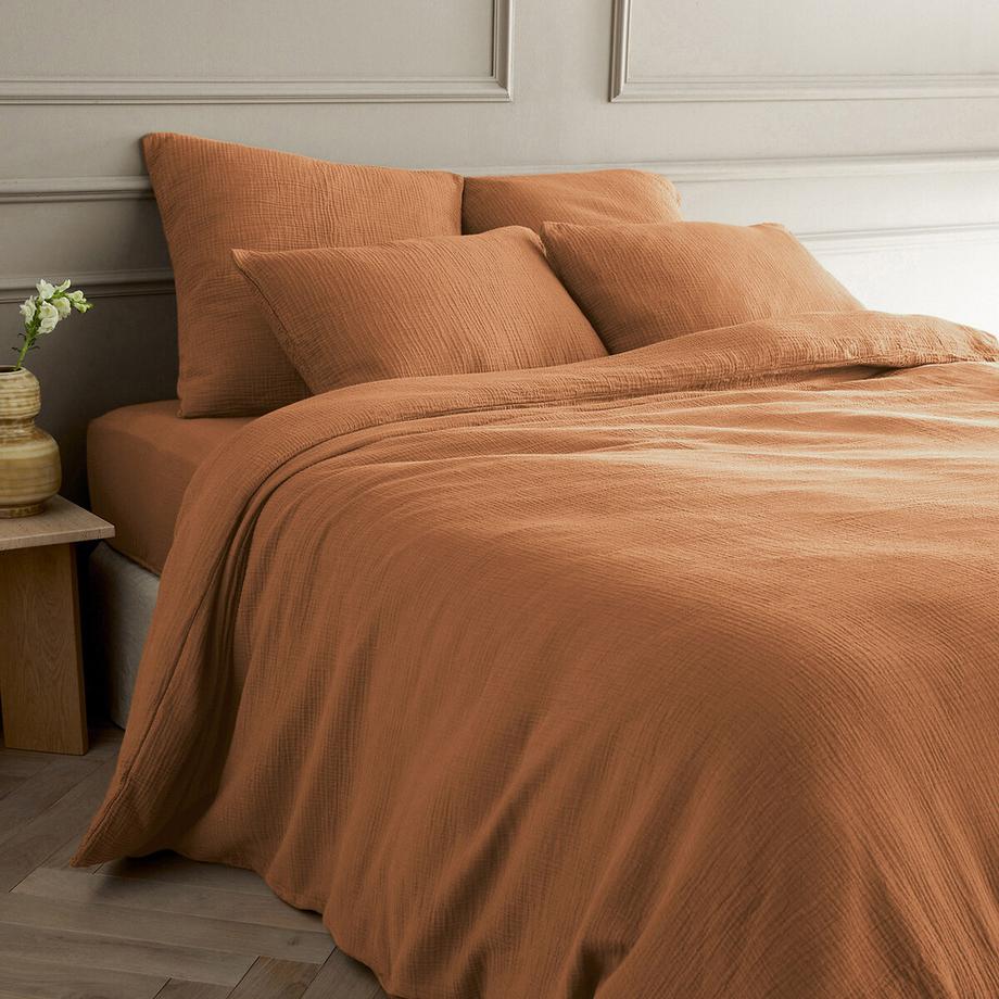 Housse de couette gaze de coton biologique