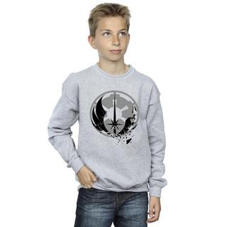 STAR WARS  ObiWan Kenobi Fractured Logos Sweatshirt 