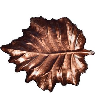 Aulica COUPELLE FEUILLE MARRON 29.2X36X4CM  