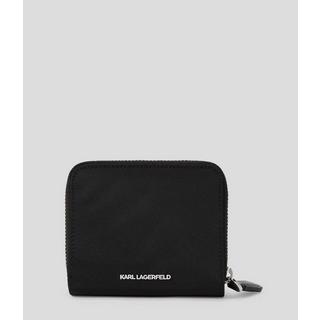 KARL LAGERFELD  K/IKONIK 2.0 NYLON SM ZIP WALLET-0 