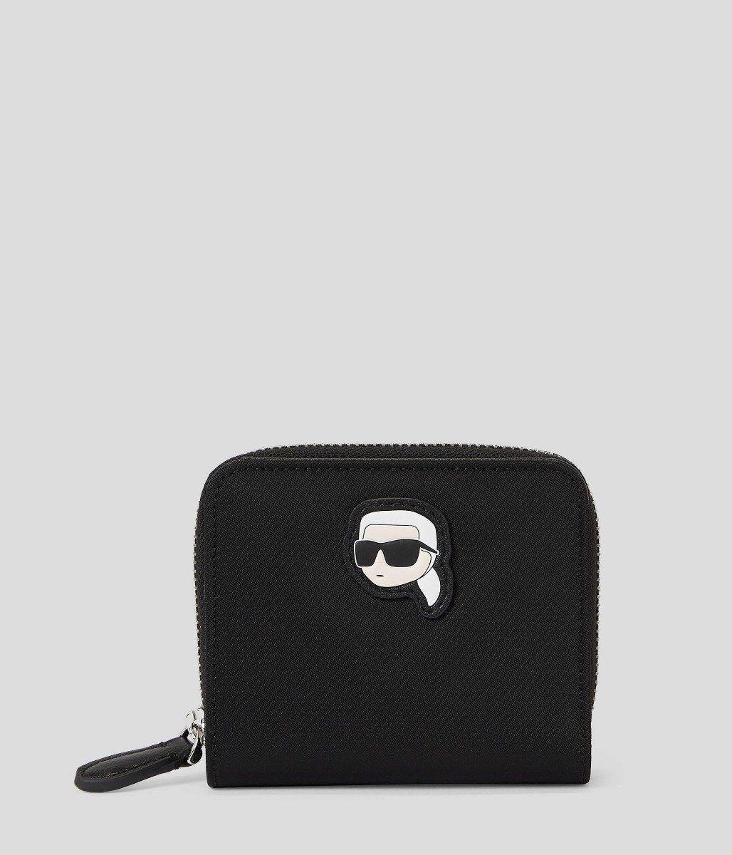 KARL LAGERFELD  K/IKONIK 2.0 NYLON SM ZIP WALLET-0 