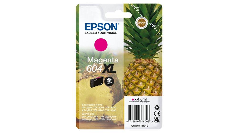 EPSON  604XL Druckerpatrone 1 Stück(e) Original Hohe (XL-) Ausbeute Magenta 