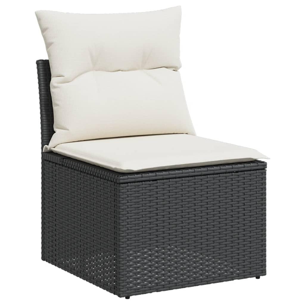 VidaXL set divano da giardino Polirattan  