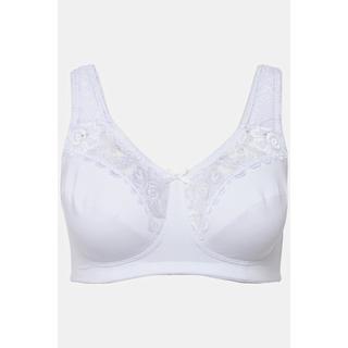 Ulla Popken  Reggiseno sostenitivo modello Kelly senza ferretto con pizzo e coppa C-E 