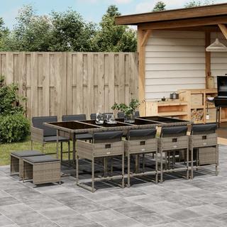 VidaXL Garten essgruppe poly-rattan  