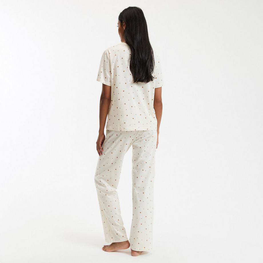 La Redoute Collections Pyjama imprimé coeurs  