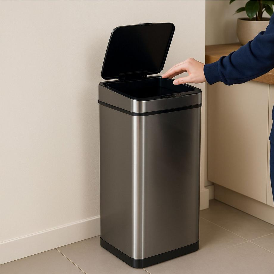 B2X Cestino per rifiuti con sensore, 60 litri  