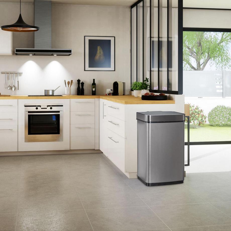 B2X Cestino per rifiuti con sensore, 60 litri  