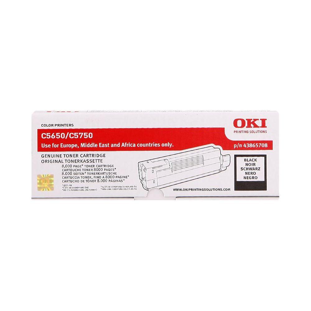 OKI  OKI Toner schwarz 43865708 C5650/5750 8000 Seiten 