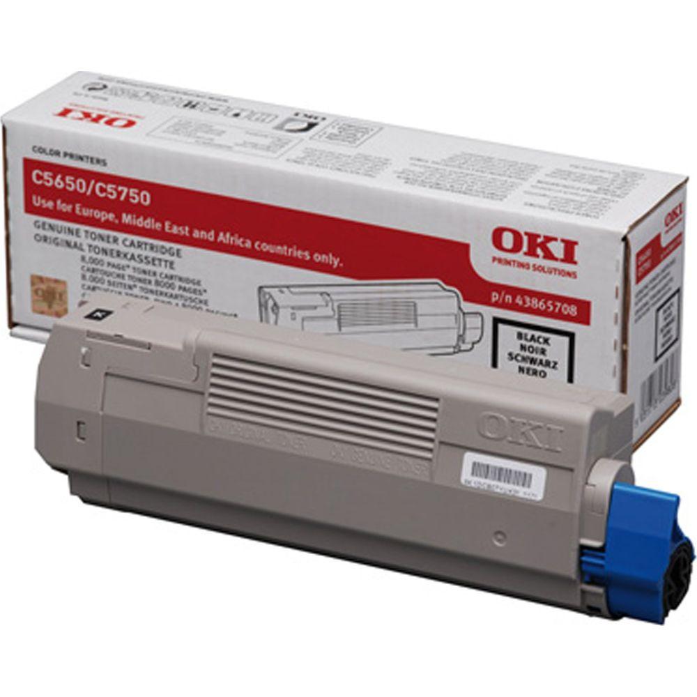 OKI  OKI Toner schwarz 43865708 C5650/5750 8000 Seiten 